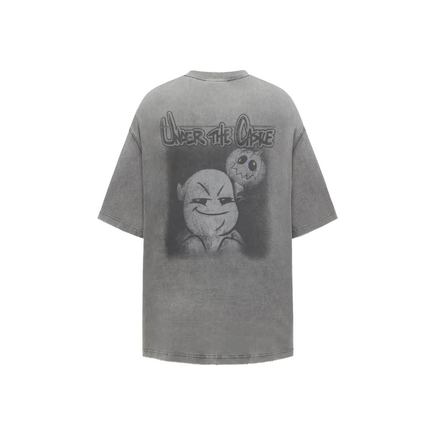 TEAM WANG design UNDER THE CASTLE Tee Grey (FW25)