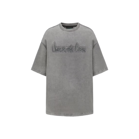 TEAM WANG design UNDER THE CASTLE Tee Grey (FW25)