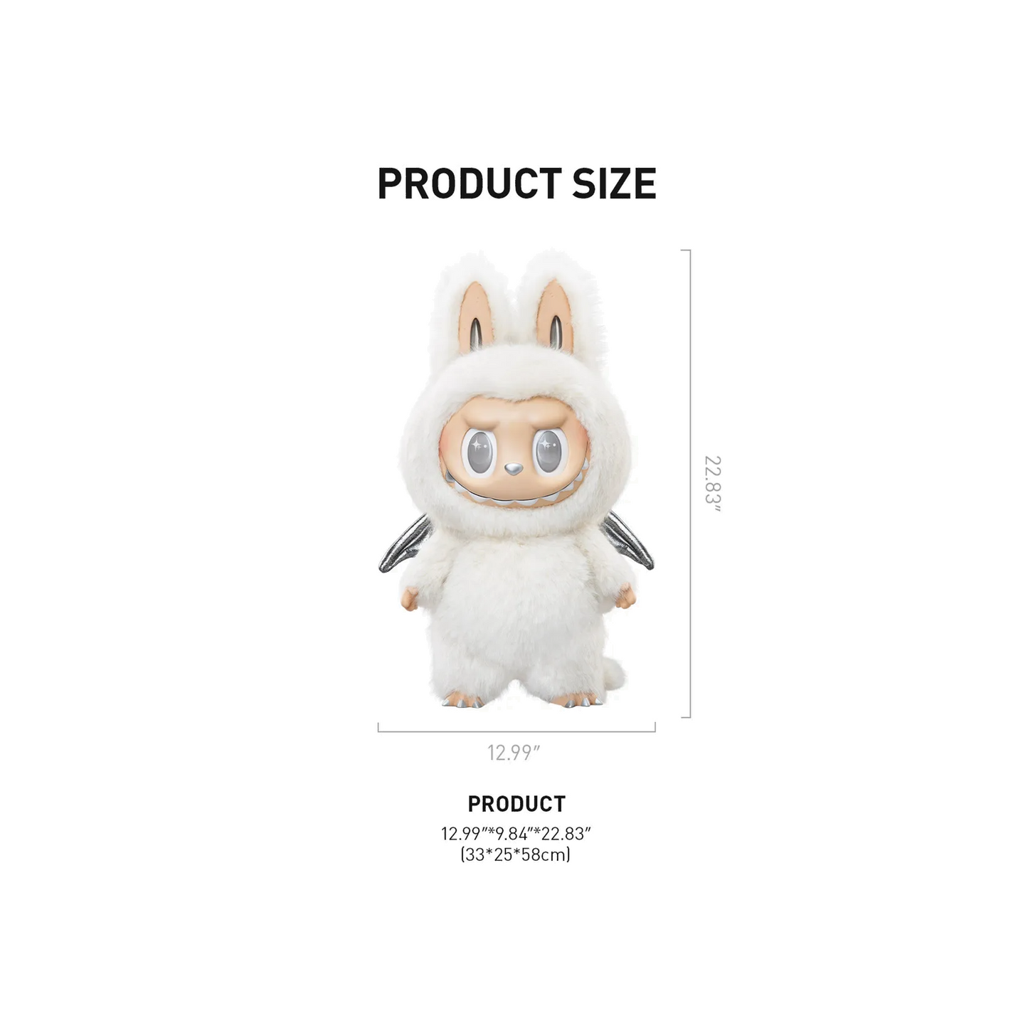 POP MART LABUBU THE MONSTERS - ANGEL IN CLOUDS Vinyl Face Doll