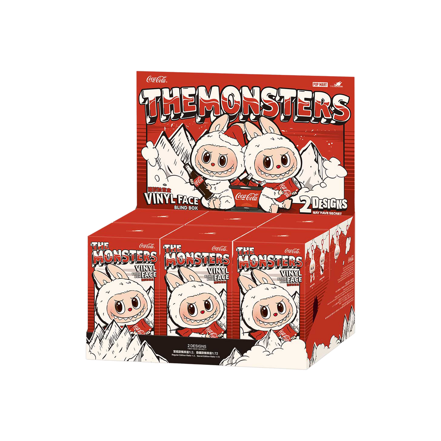 POP MART LABUBU THE MONSTERS COCA-COLA SERIES - Vinyl Face Blind Box