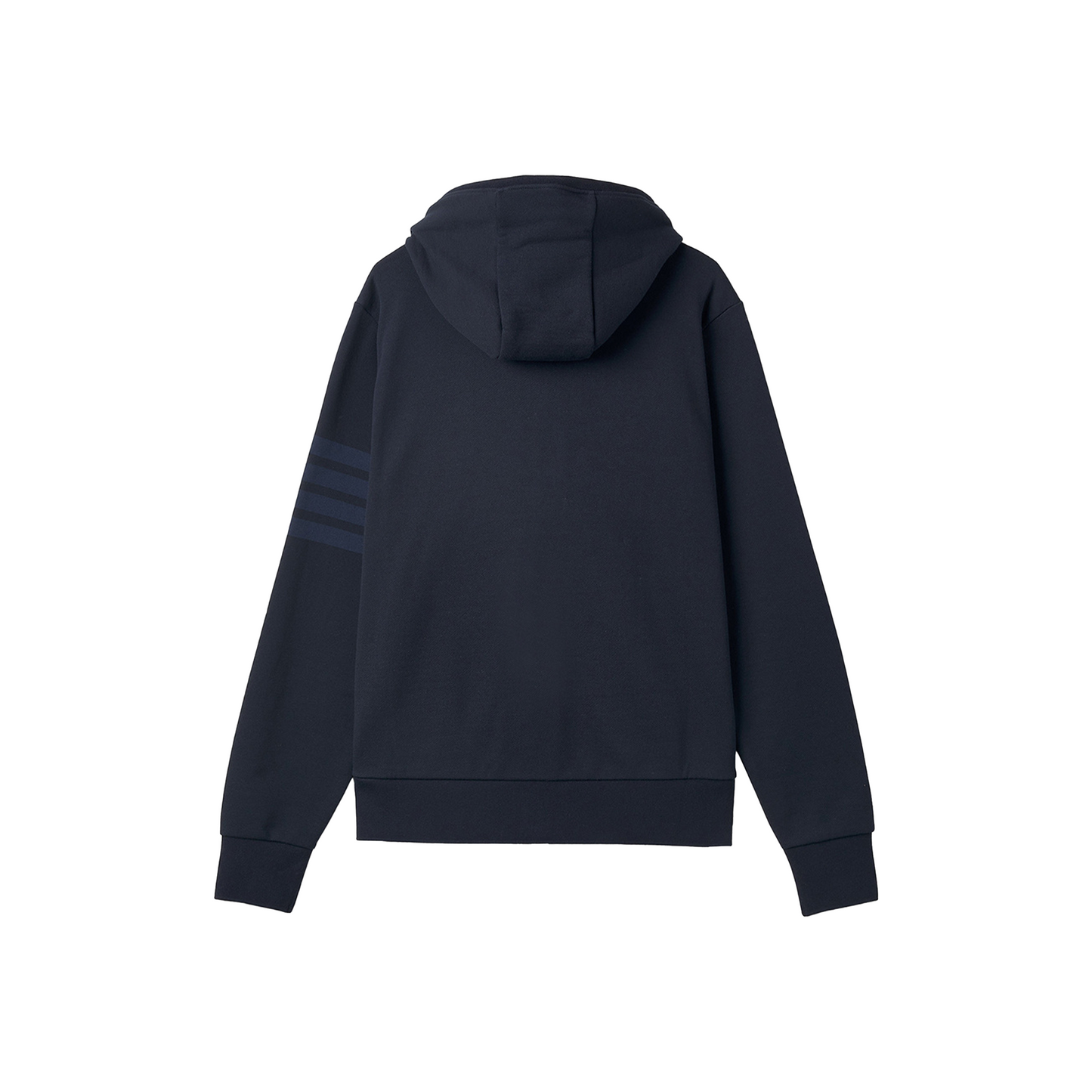 THOM BROWNE Classic Loopback 4-Bar Full Zip Hoodie Navy (SS23)