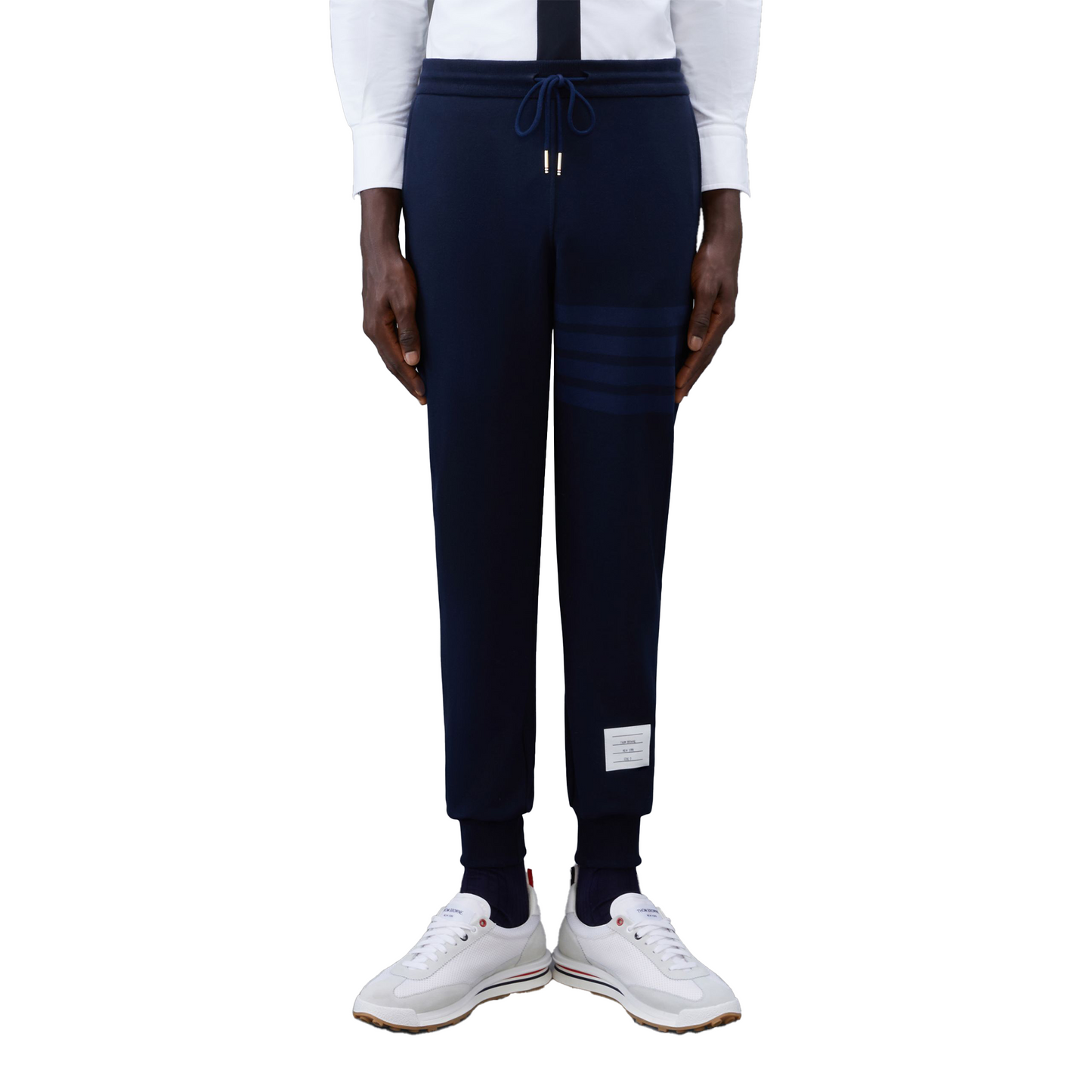 THOM BROWNE Classic Loopback 4-Bar Sweatpants Navy (SS23)