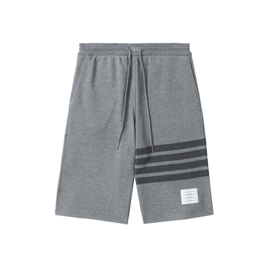 THOM BROWNE Classic Loopback 4-Bar Sweatshort Medium Grey (SS23)