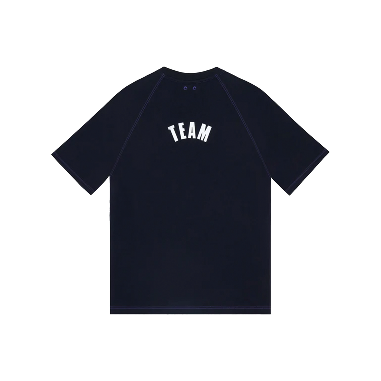 TEAM WANG Design Joopiter Contrast Stitching Tee Black (SS24)