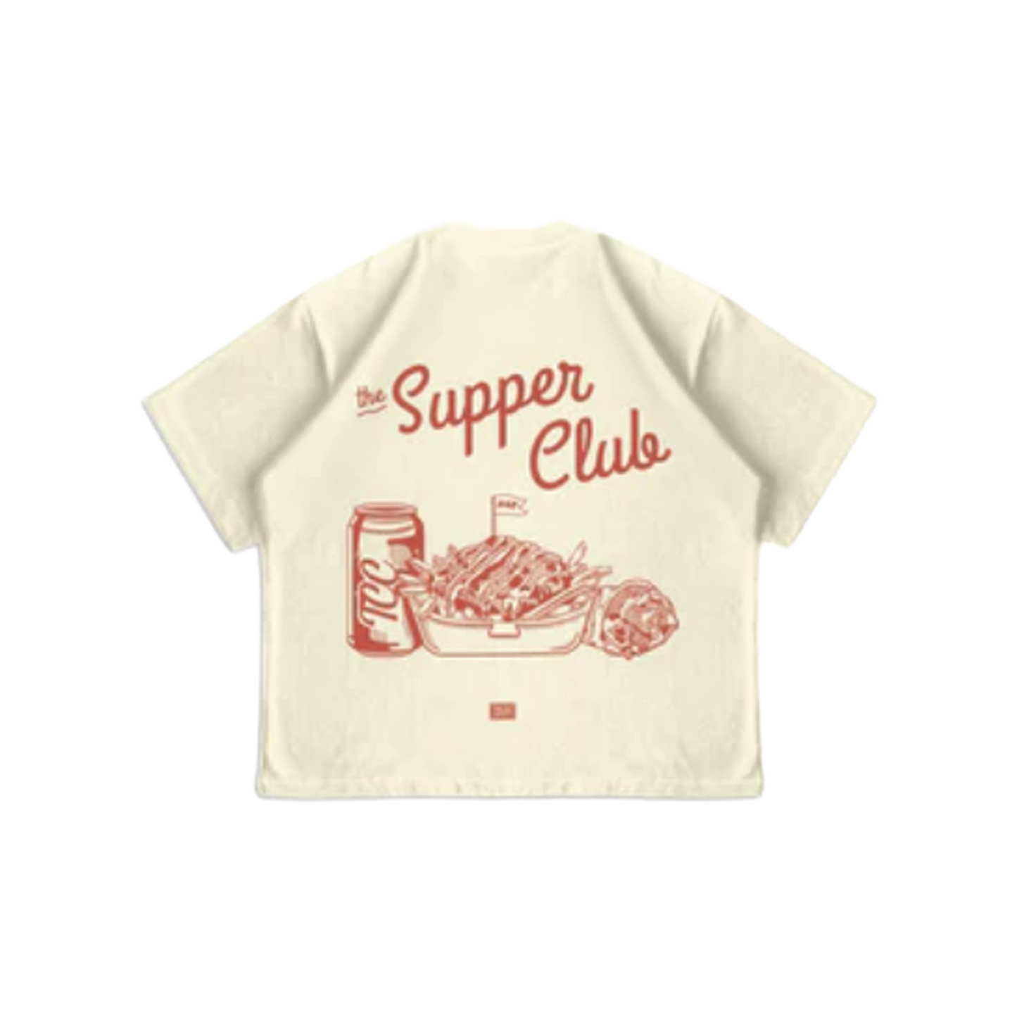 The Cap City x Big Boss HSP Supper Club Tee Cream (FW25)