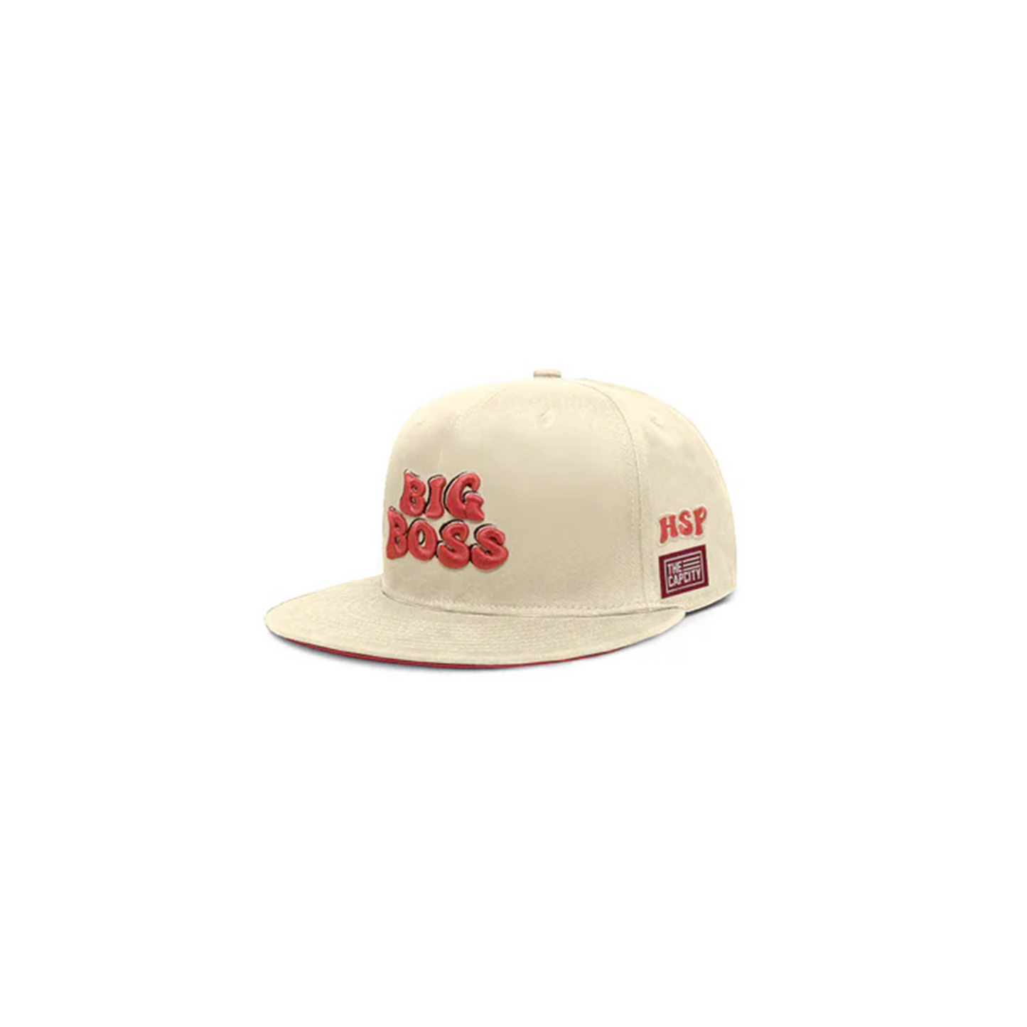 The Cap City x Big Boss HSP Supper Club Classic Fit Snapback Cream (FW25)