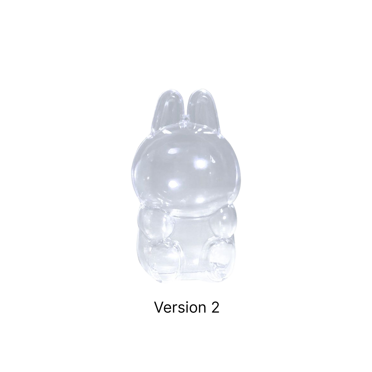 POP MART LABUBU THE MONSTERS - Transparent Acrylic Blind Box Protective Case