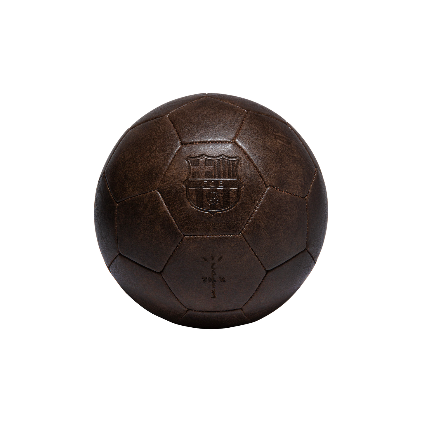 Travis Scott Cactus Jack x Futbol Club Barcelona Retro Football Brown (SS25)