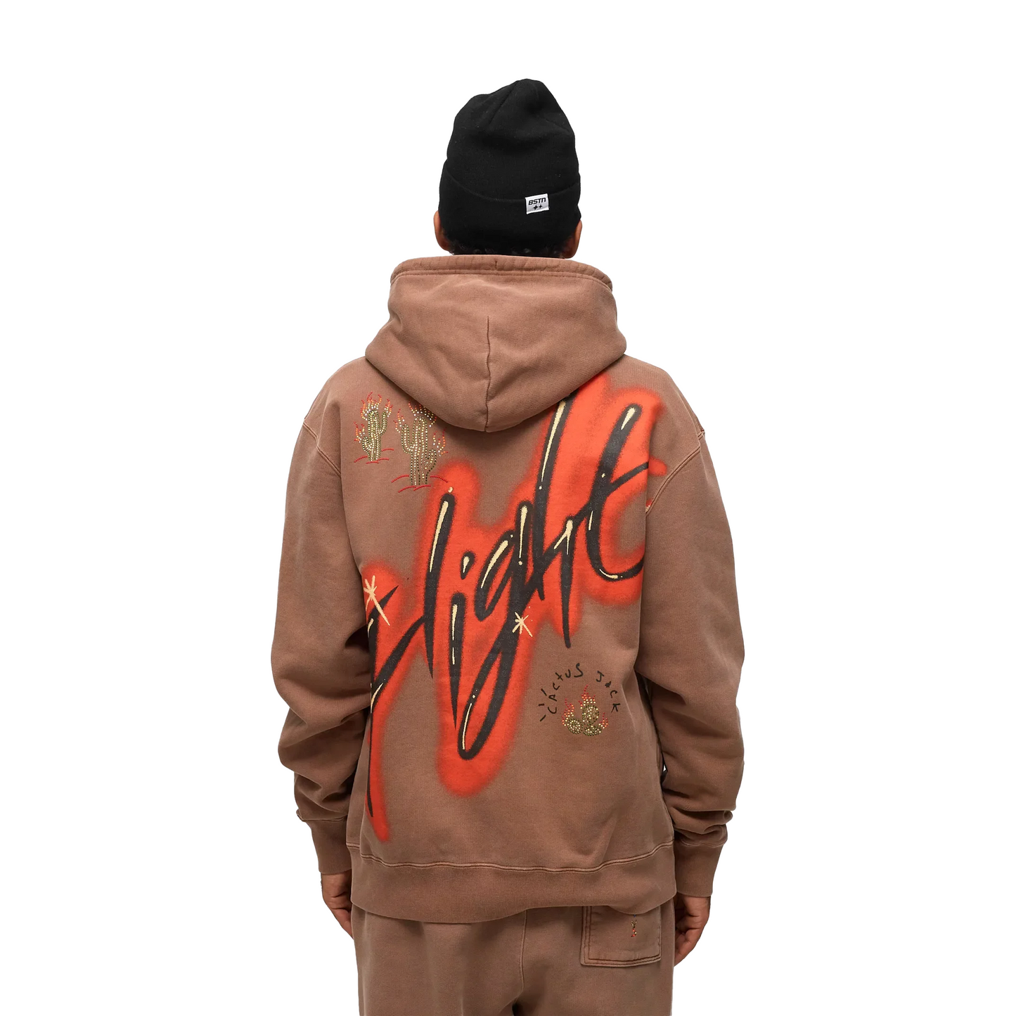 Travis Scott Cactus Jack x Jordan Flight Graphic Hoodie Archaeo Brown (FW22)