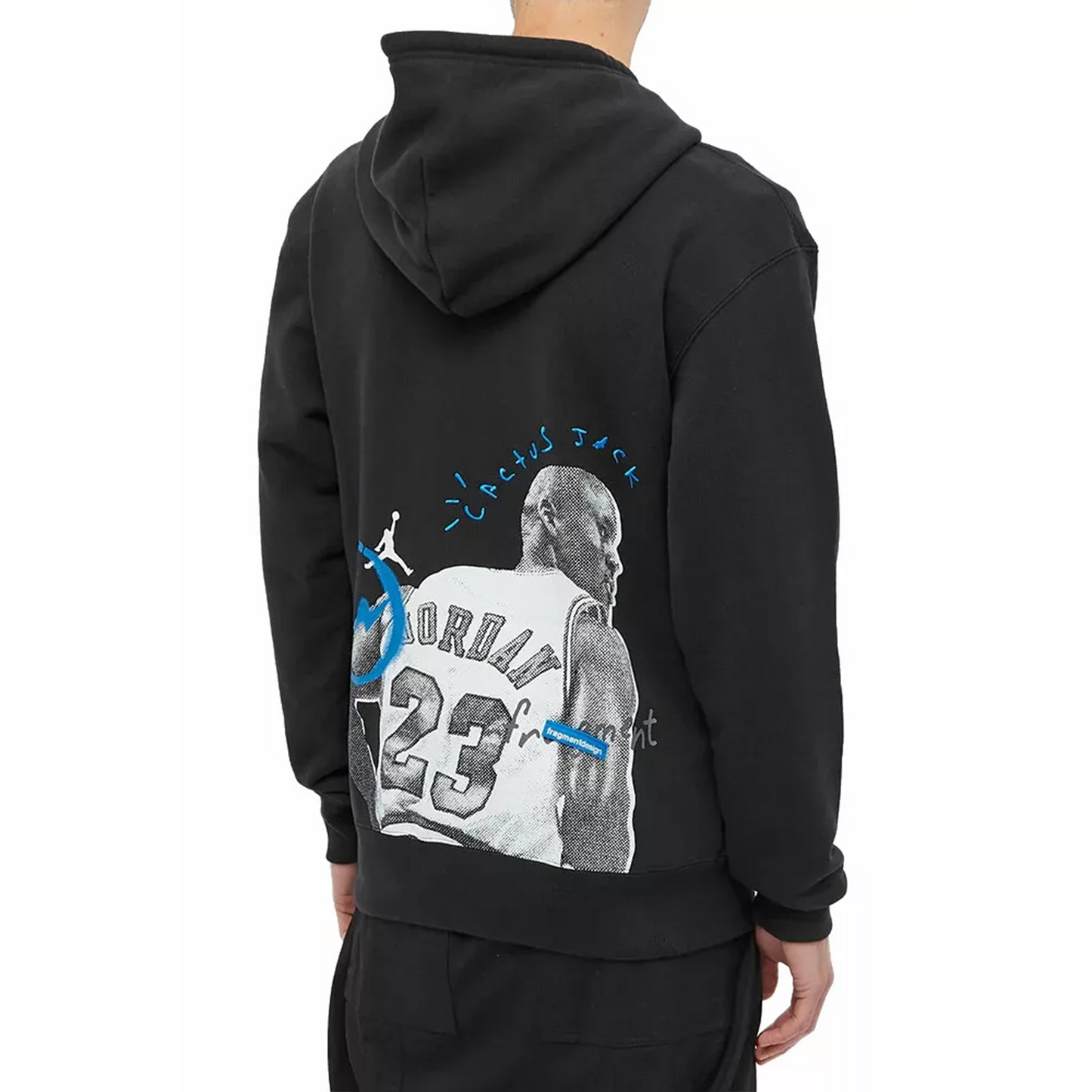 Travis Scott Cactus Jack x Jordan x Fragment Hoodie Black (SS23)