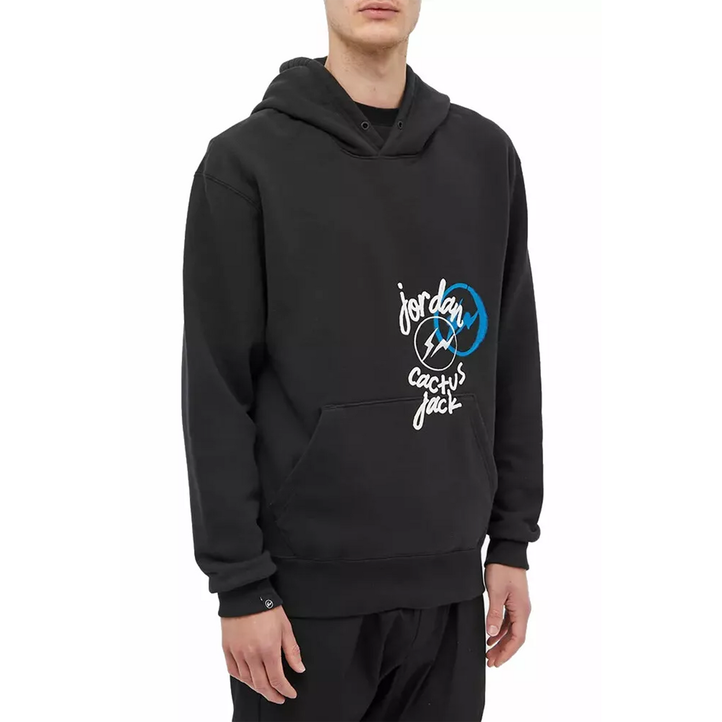 Travis Scott Cactus Jack x Jordan x Fragment Hoodie Black (SS23)