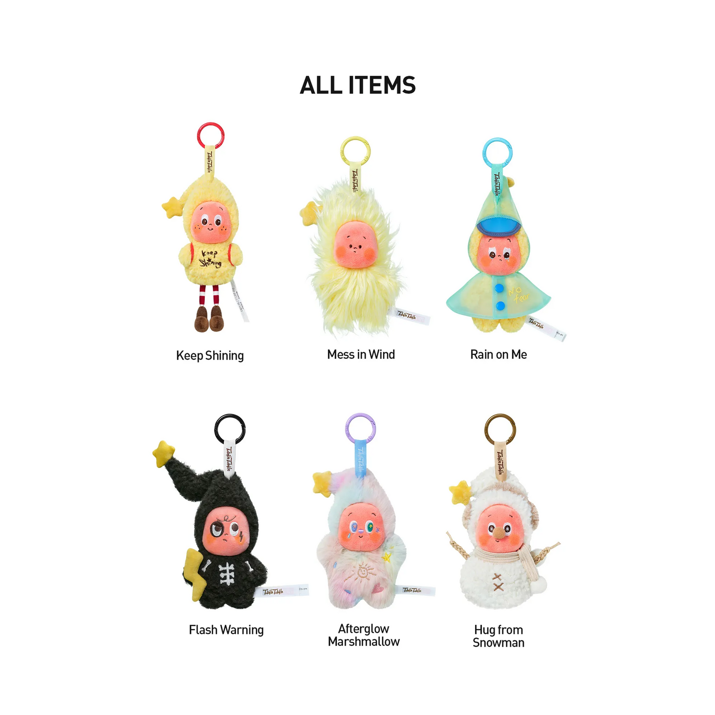 POP MART Twinkle Twinkle Sweet Dreams Forecast Series - Plush Pendant Blind Box Keychain (Version 3)