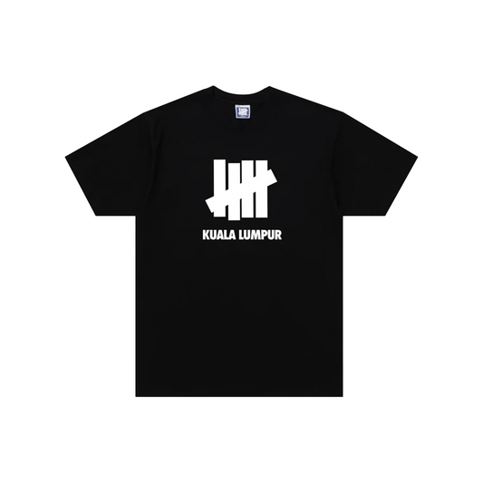 Undefeated Kuala Lumpur Friends & Family Tee Black (FW24)