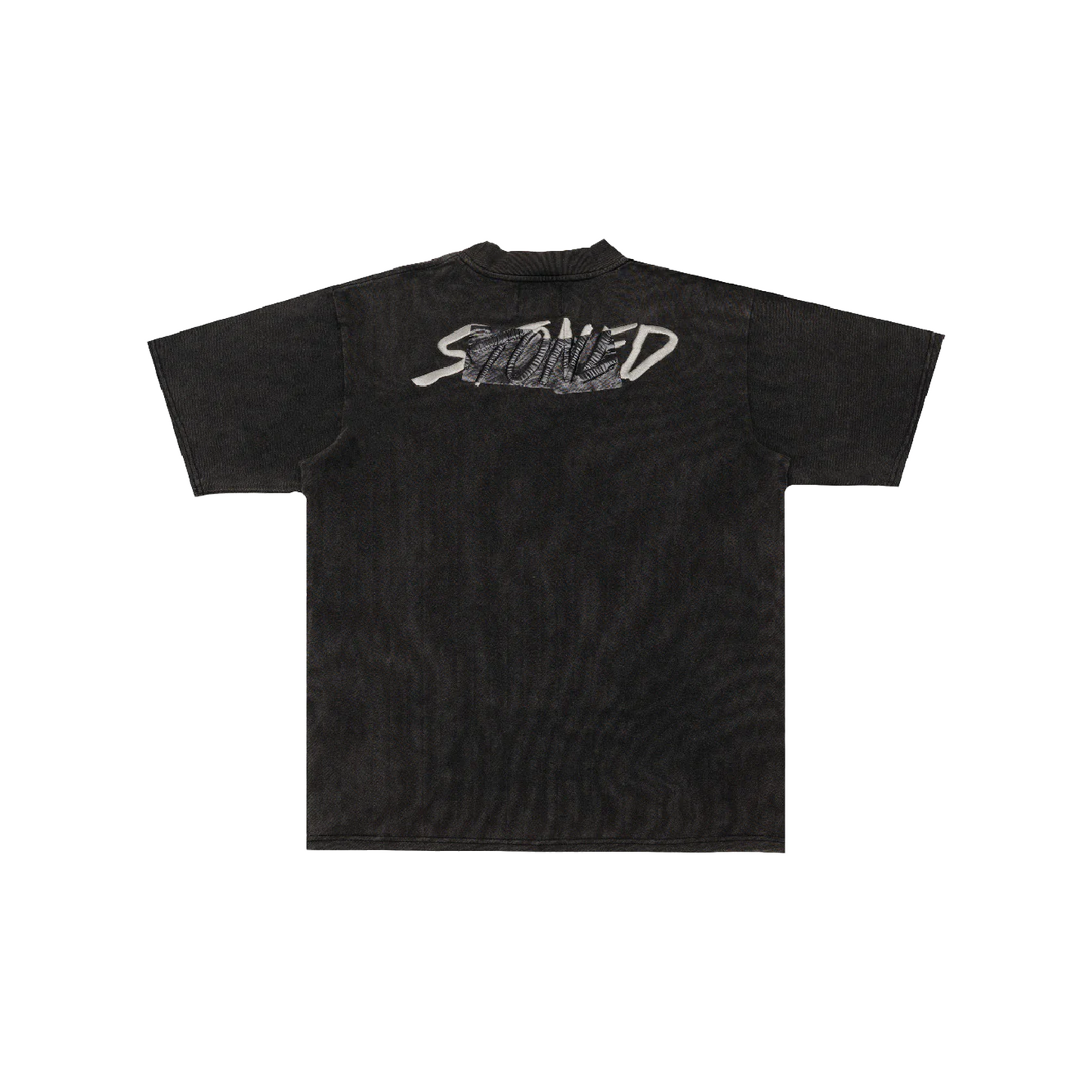 Stoned & Co ® Void : Stamp Genetic Washed Tee Black (FW24)