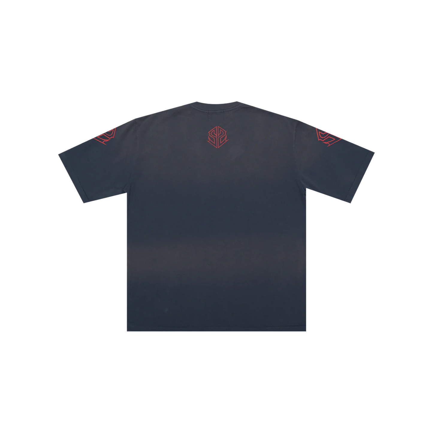 Stoned & Co ® WBB25 : S/S Metal Tee Washed Navy (SS25)