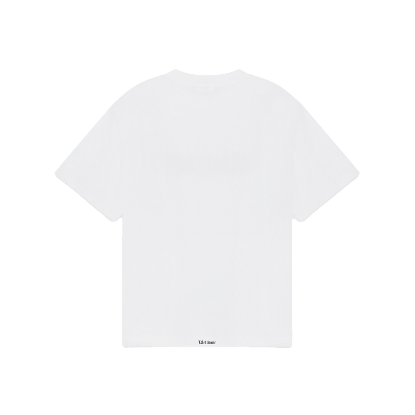 WE11DONE Gothic Logo Tee White (SS24)