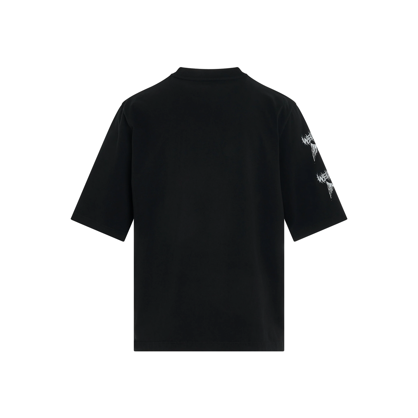 WE11DONE Crack Angel Print Tee Black (SS24)