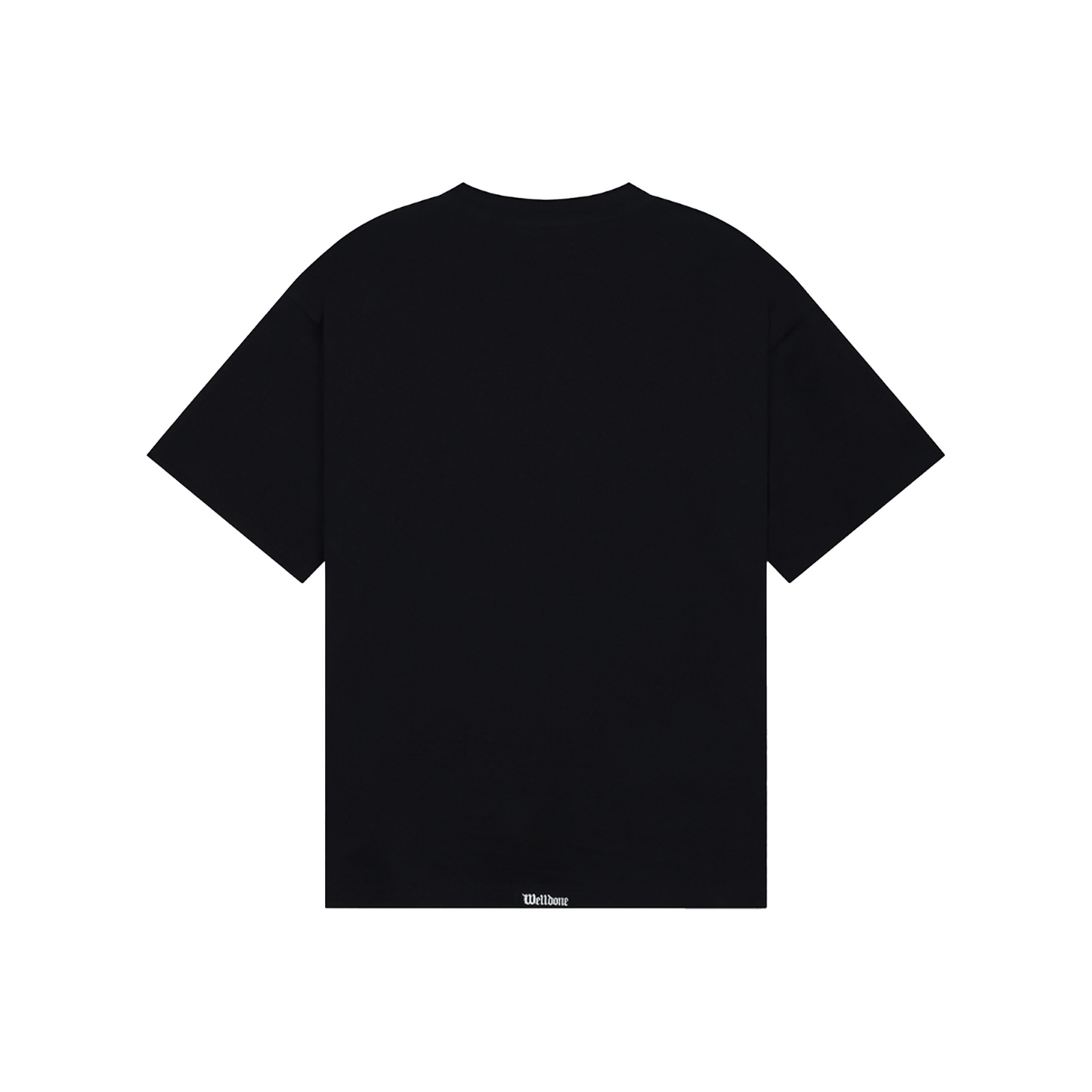 WE11DONE Gothic Logo Tee Black (SS24)