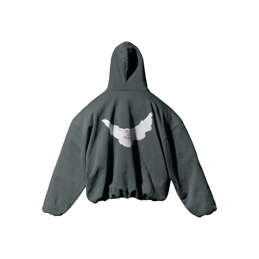 Yeezy Gap Engineered by BALENCIAGA Dove Hoodie Dark Green (SS22)