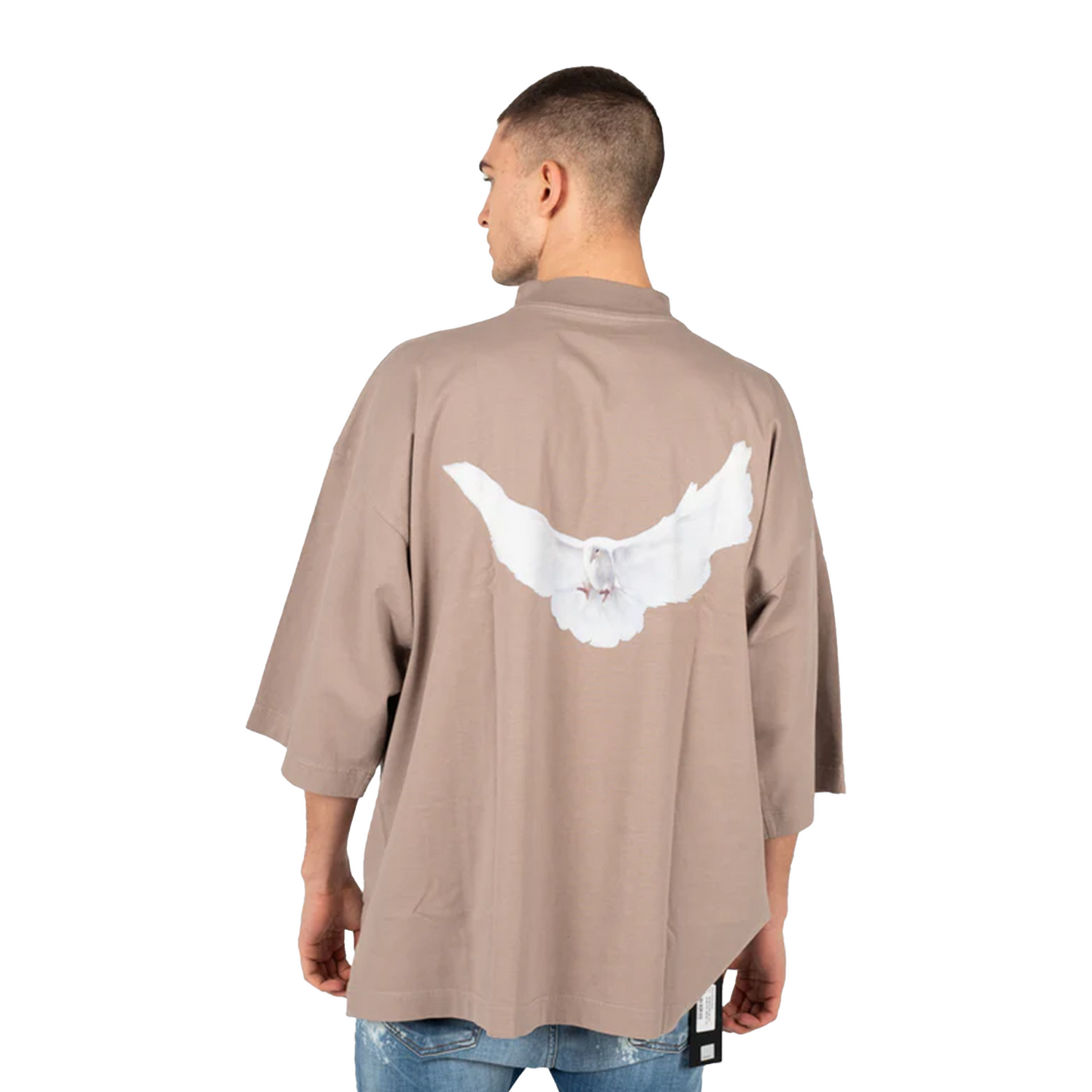 Yeezy Gap Engineered by Balenciaga Dove No Seam Tee Washed Beige (SS22)