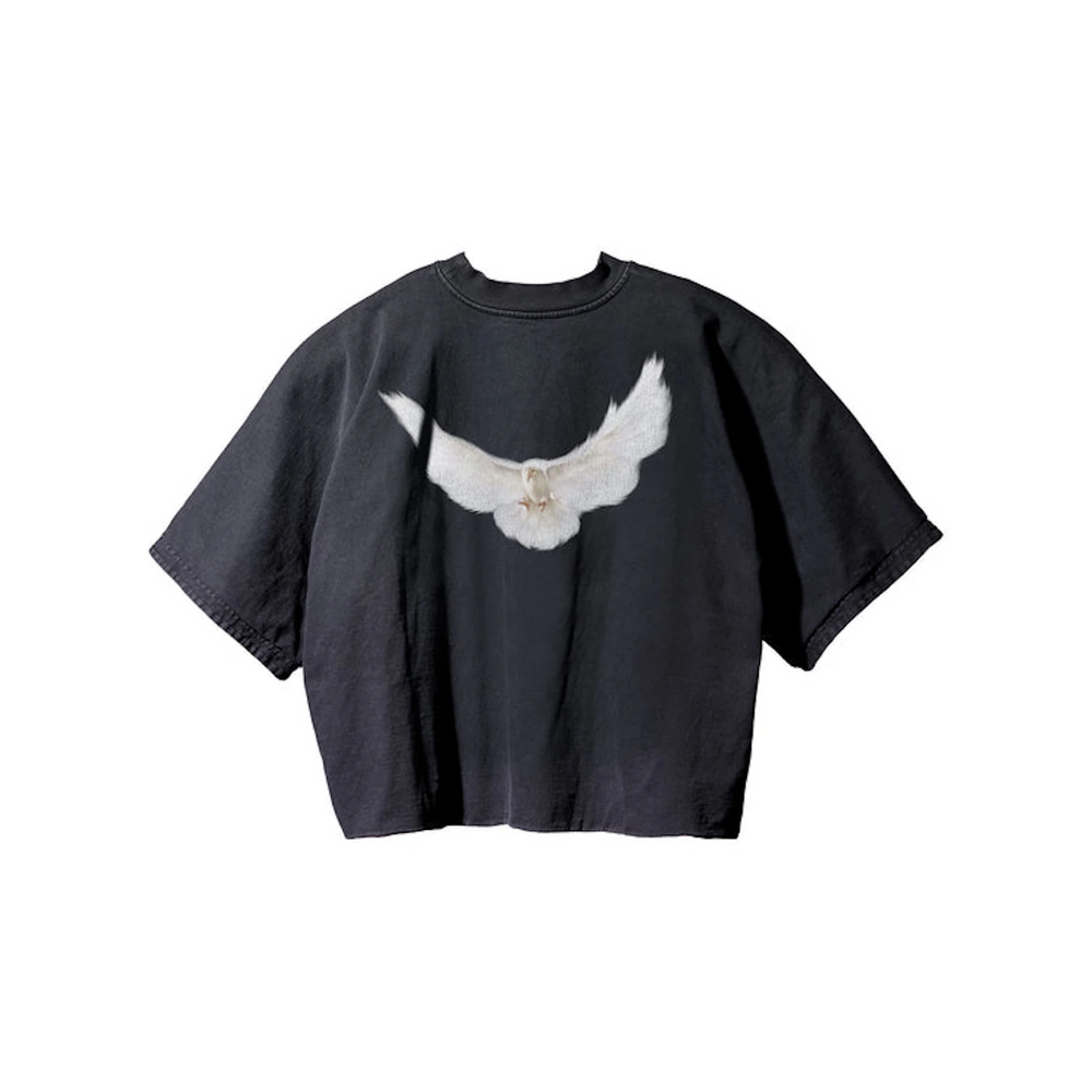 Yeezy Gap Engineered by BALENCIAGA Dove No Seam Tee Washed Black (SS22)