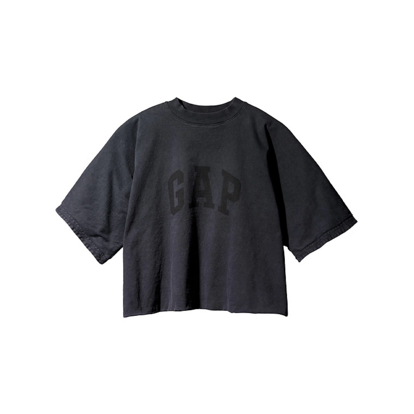 Yeezy Gap Engineered by BALENCIAGA Dove No Seam Tee Washed Black (SS22)