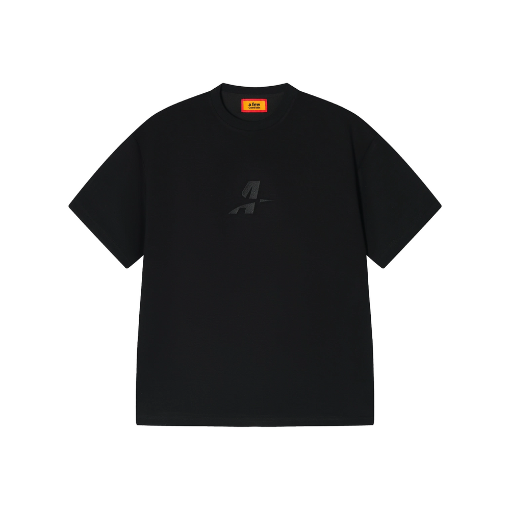 a few Good kids Air Layered Short Sleeved Tee Black (SS25)