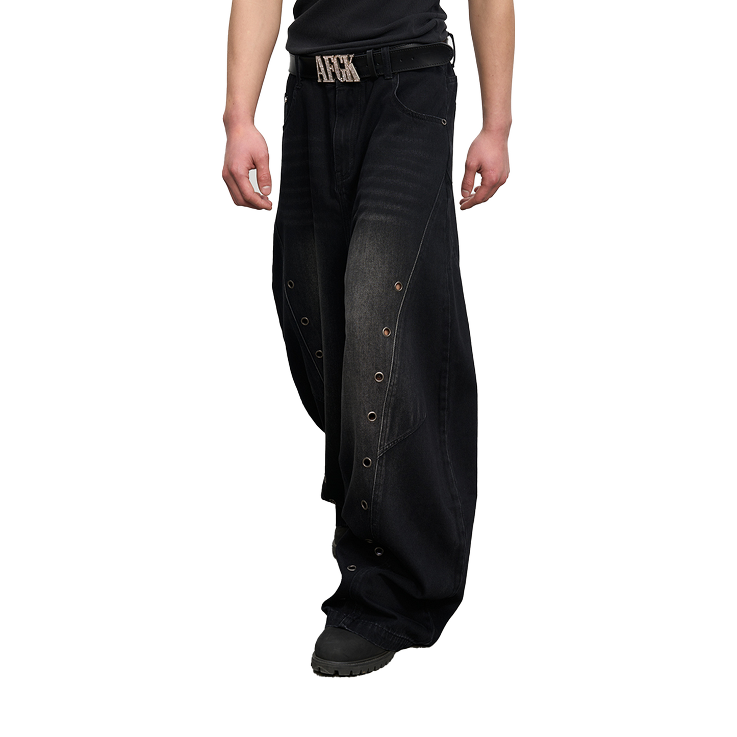 a few Good kids Eyelet Machete Jeans Black (SS25)