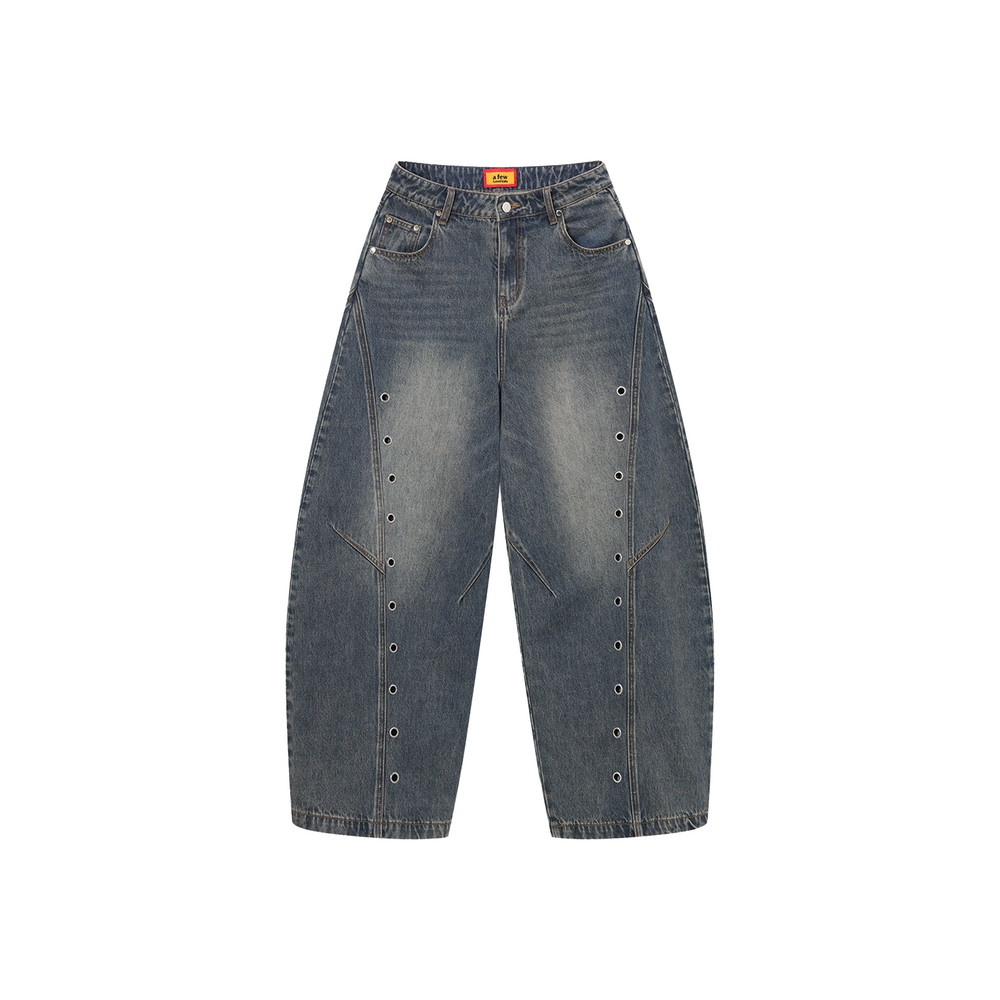 a few Good kids Eyelet Machete Jeans Washed Blue (SS25)