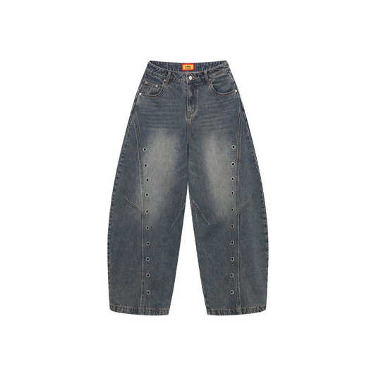 a few Good kids Eyelet Machete Jeans Washed Blue (SS25)