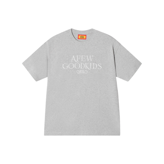a few Good kids Pearl Hot Diamond Short Sleeved Tee Grey (SS25)
