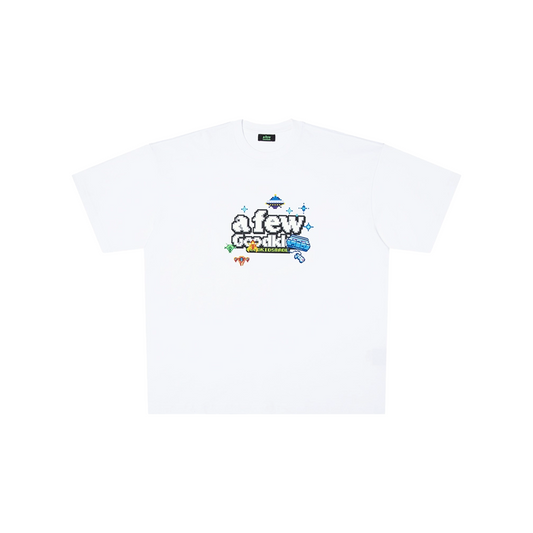 a few Good kids Pixel Game Console Tee White (SS25)