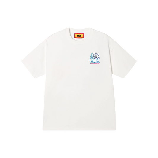 a few Good kids Summer Party Short Sleeved Tee White (SS25)