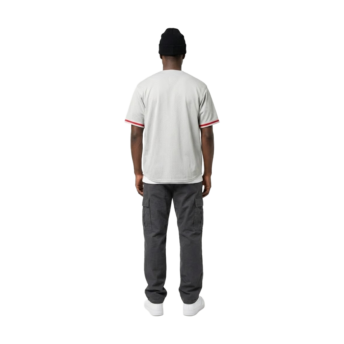 Supreme Ultrasuede Mesh Baseball Jersey Grey (SS24) – STEALPLUG KL Supreme Ultrasuede Mesh Baseball Jersey Grey (SS24) – STEALPLUG KL
