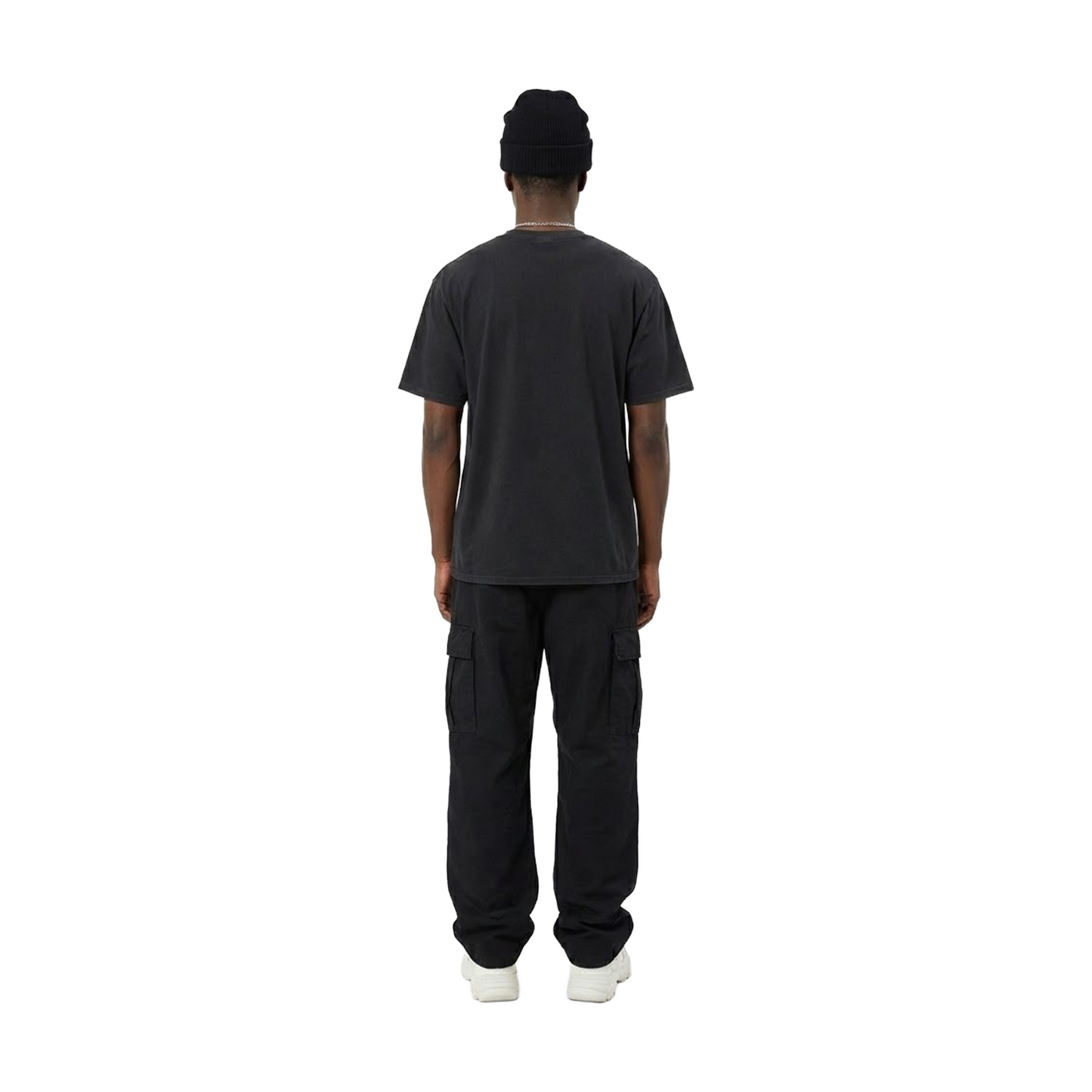 Stüssy Big & Meaty Pigment Dyed Tee Black (SS25)