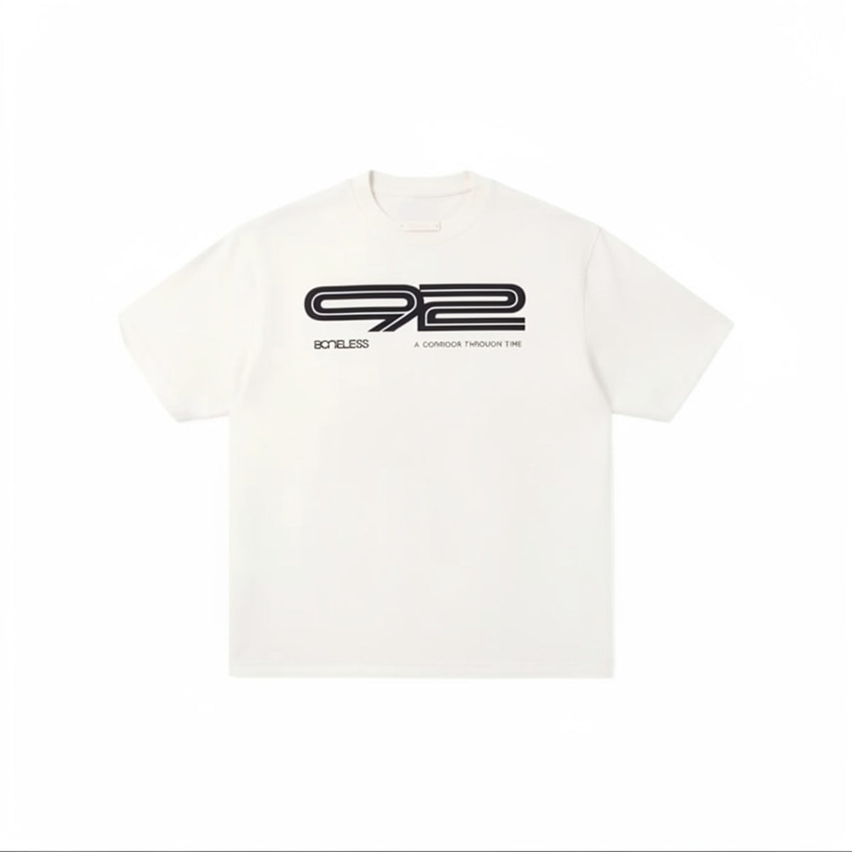 BONELESS A Corridor Through Time Tee Off White (SS26)