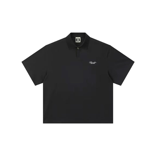 BONELESS Floral Logo Explore Print Shirt Black (SS26)