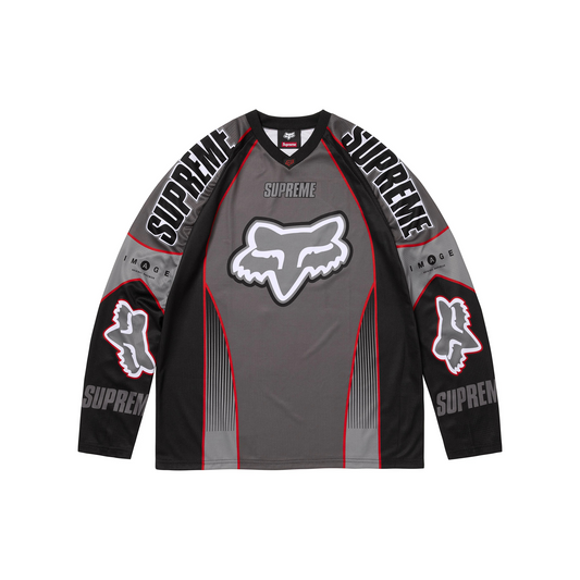 Supreme x Fox Racing DMX Jersey Black (FW25)