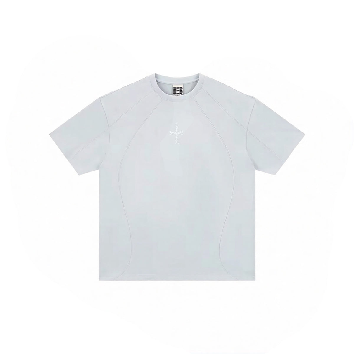 BONELESS Deconstructed Cross Tee Ice Blue (SS26)