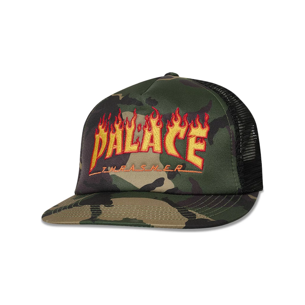 Palace x Thrasher Trucker Camo