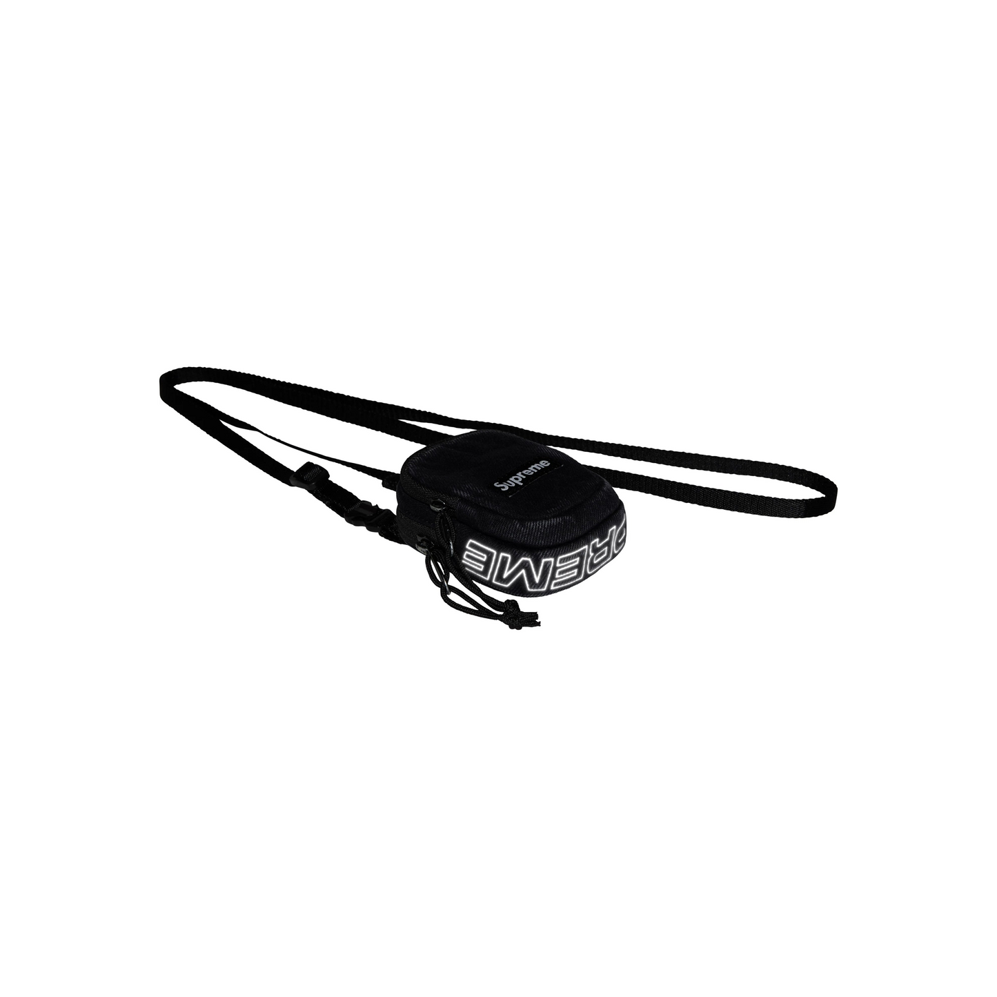 Supreme Denim Mini Utility Camera Bag Black (FW25)