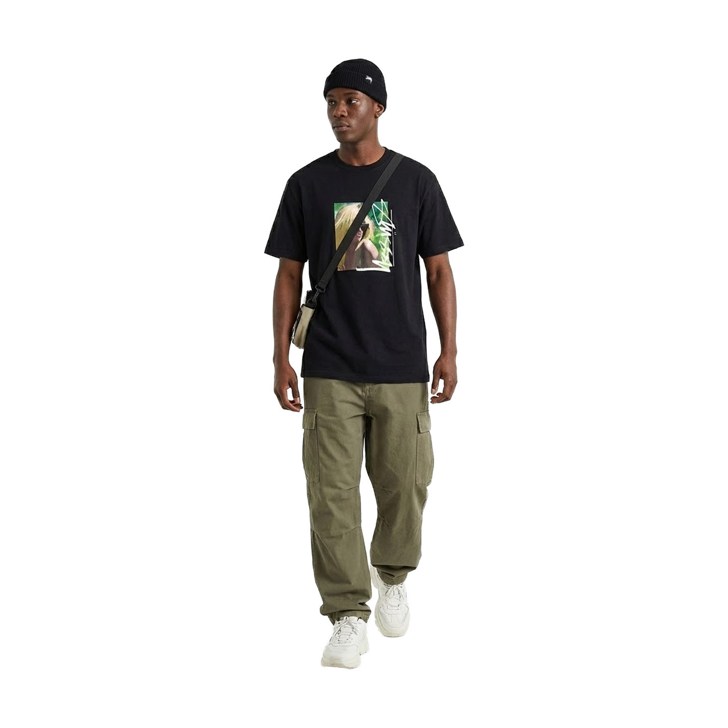 Stüssy Laura Tee Black (SS25)