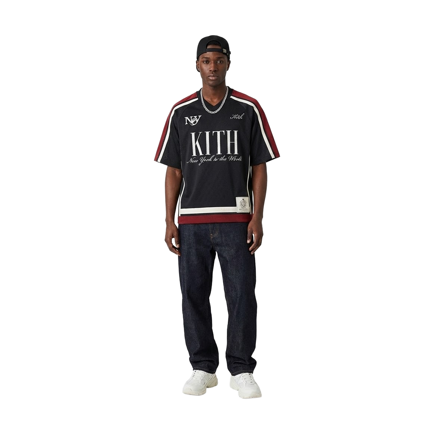 KITH Mesh Leon Jersey Black (SS25)