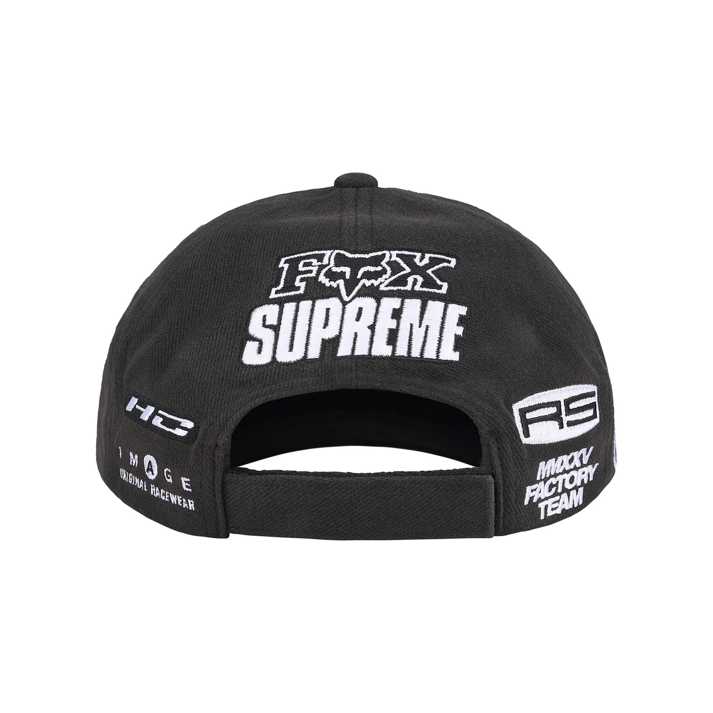Supreme x Fox Racing 6-Panel Cap Black (FW25)