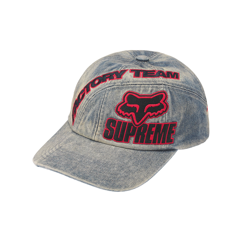 Supreme x Fox Racing 6-Panel Cap Denim (FW25)
