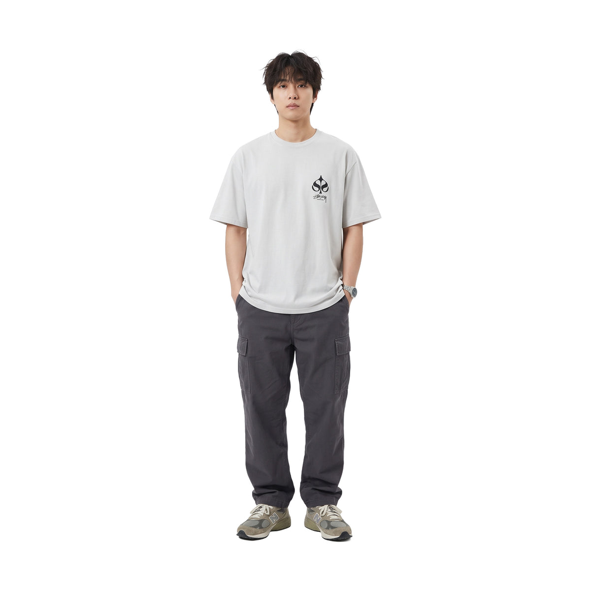 Stüssy Spade Pigment Dyed Tee Natural (SS25)