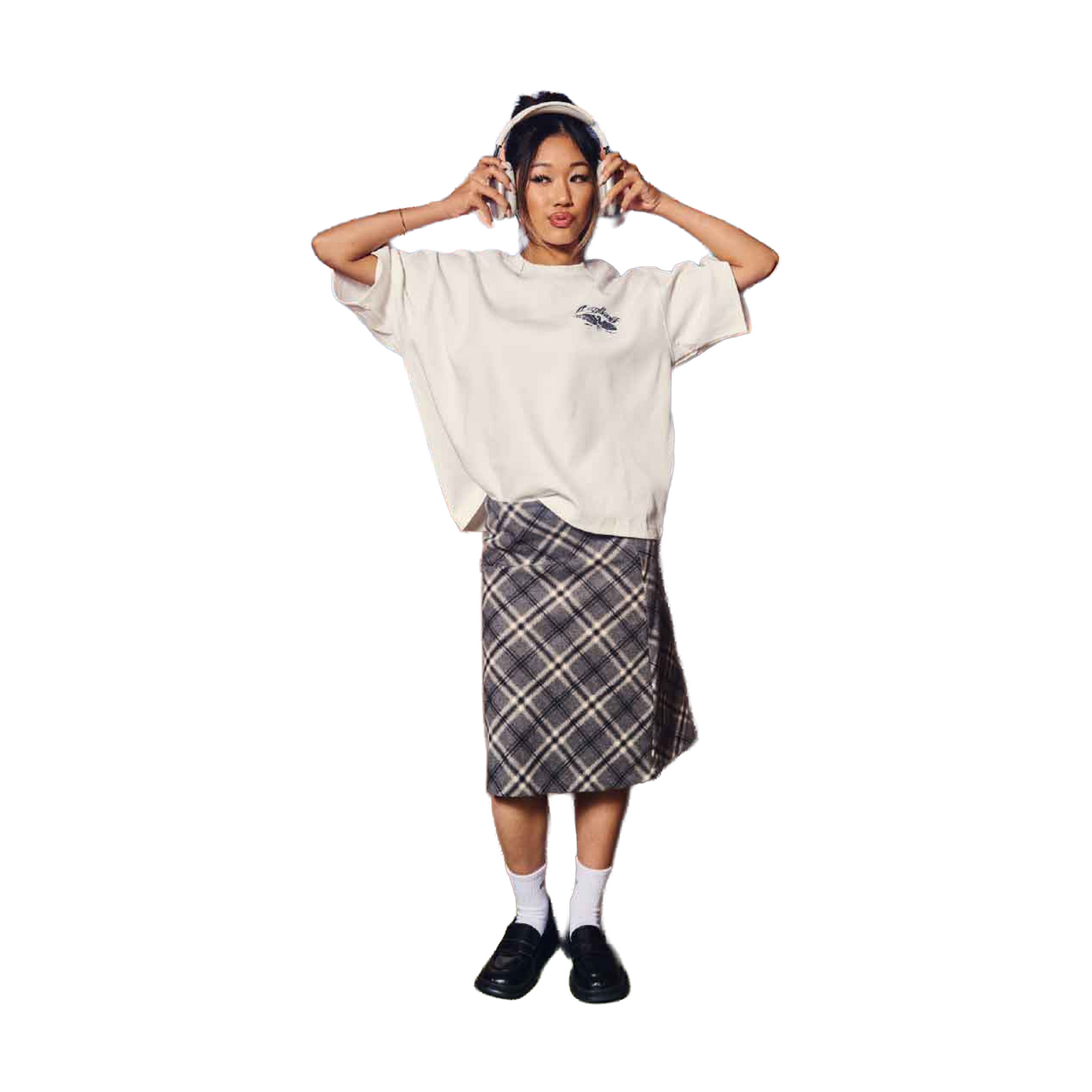 EGLAF R//W Wings Boxy Tee White (FW25)