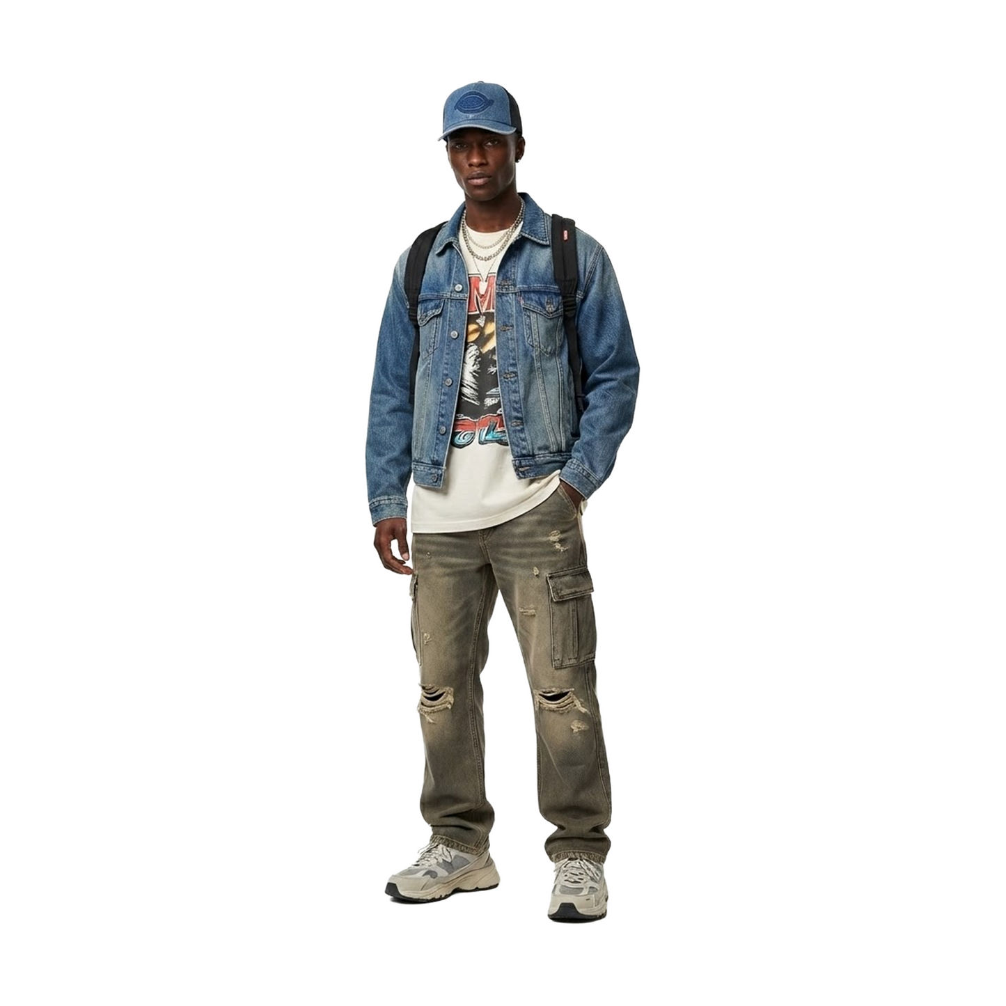 Supreme Dickies Cordura 6-Panel Cap Denim (FW25)