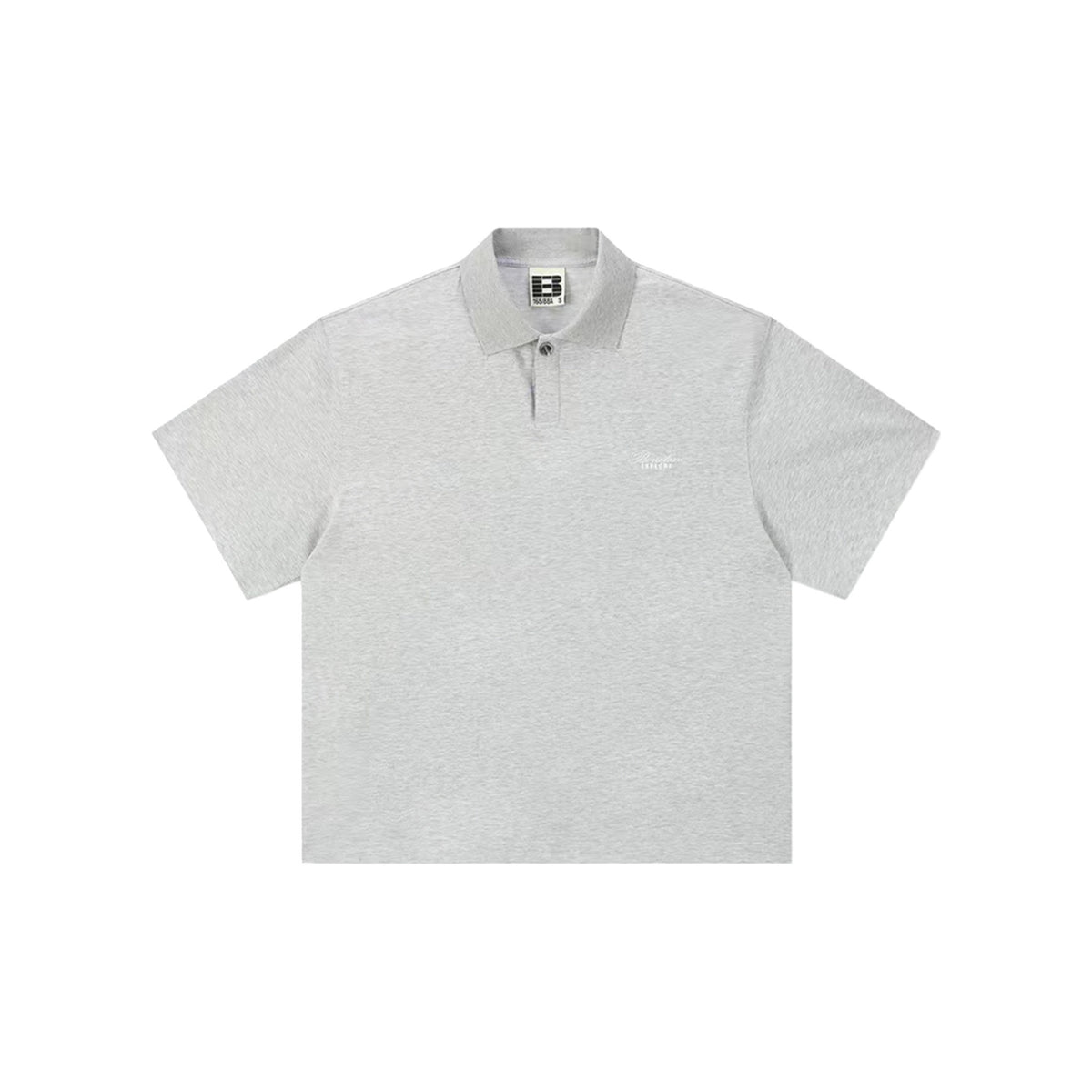 BONELESS Floral Logo Explore Print Shirt Light Grey (SS26)