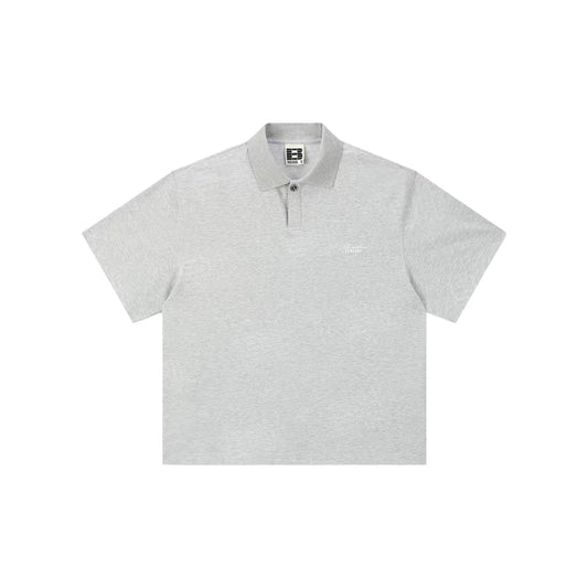 BONELESS Floral Logo Explore Print Shirt Light Grey (SS26)